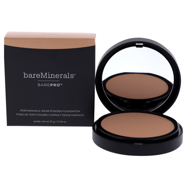 bareMinerals Barepro Performance Wear Powder Foundation - 11 Natural by bareMinerals for Women - 0.34 oz Foundation