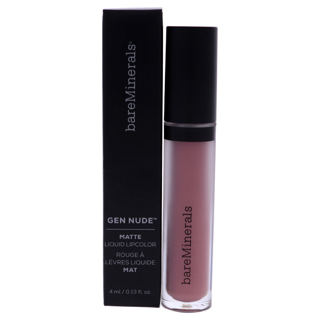 bareMinerals Gen Nude Matte Liquid Lipcolor - Slay by bareMinerals for Women - 0.13 oz Lipstick