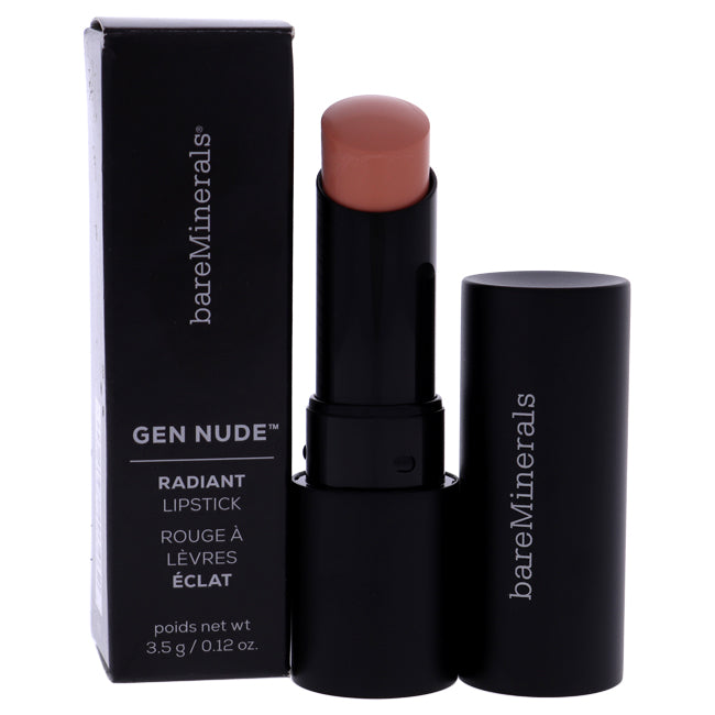 BareMinerals Gen Nude Radiant Lipstick - Bubbles by bareMinerals for Women - 0.12 oz Lipstick