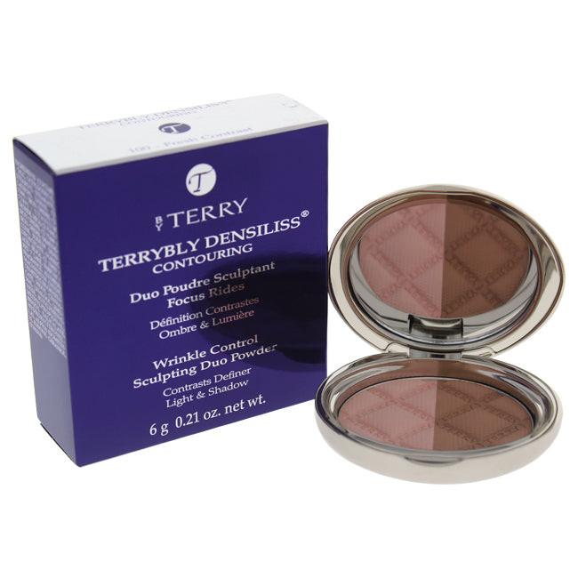 By Terry Terrybly Densiliss Contouring Duo Powder - # 100 Fresh Contrast by By Terry for Women - 0.21 oz Compact