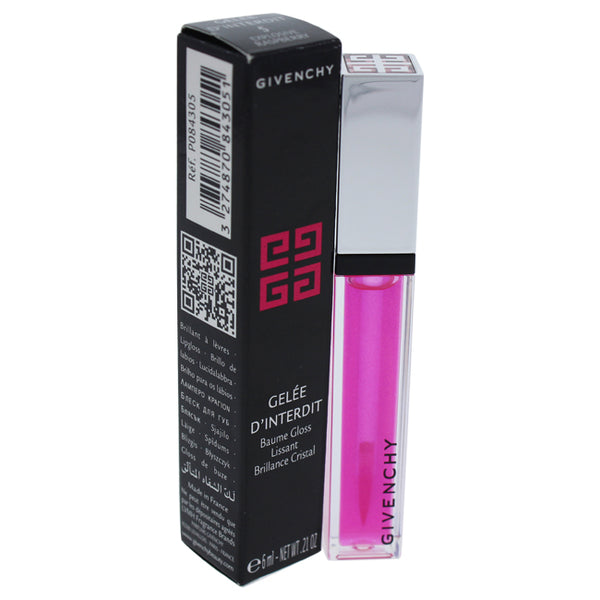 Givenchy Gelee DInterdit Smoothing Gloss Balm Crystal Shine - # 5 Explosive Raspberry by Givenchy for Women - 0.21 oz Lip Gloss