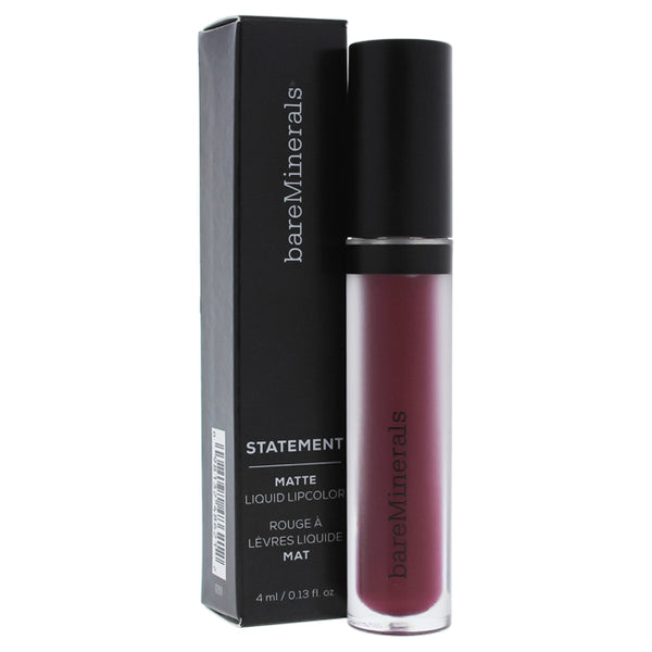 bareMinerals Statement Matte Liquid Lipcolor - Devious by bareMinerals for Women - 0.13 oz Lipstick