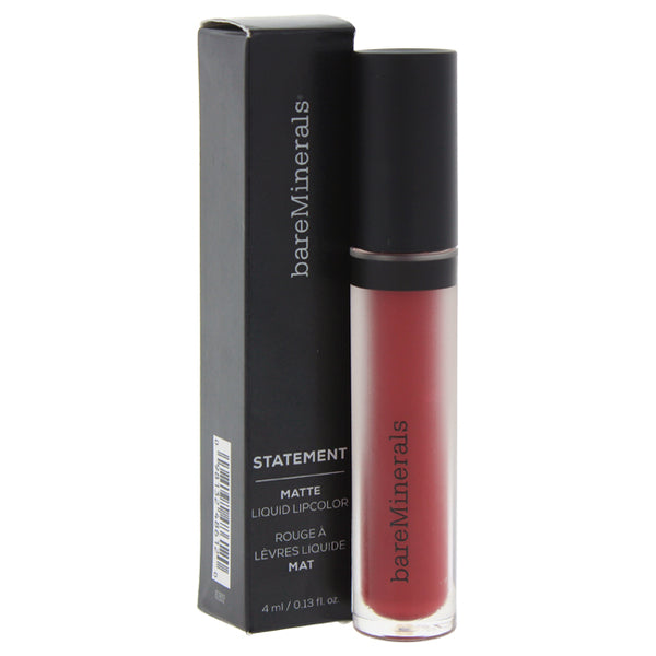 bareMinerals Statement Matte Liquid Lipcolor - Naughty by bareMinerals for Women - 0.13 oz Lipstick