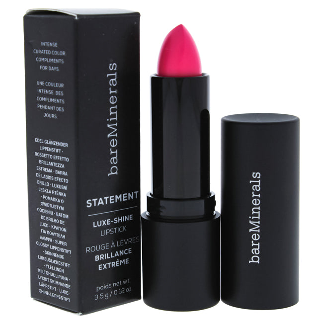 bareMinerals Statement Luxe-Shine Lipstick - Biba by bareMinerals for Women - 0.12 oz Lipstick