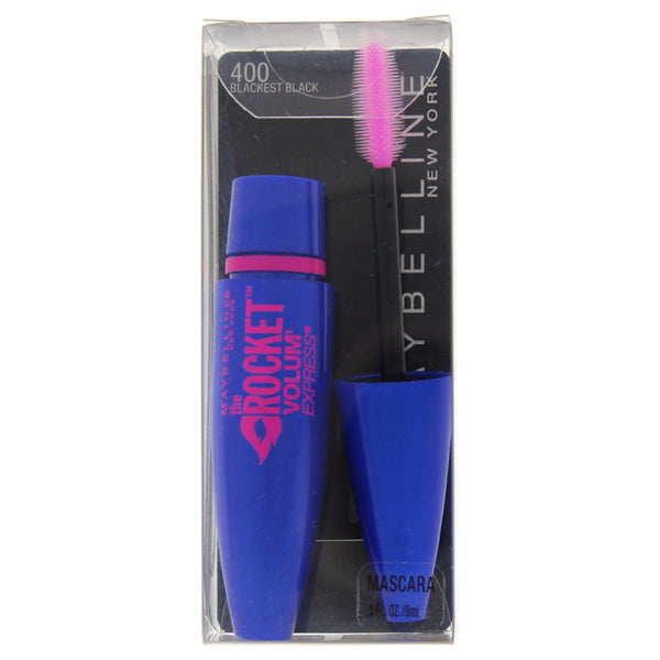 Maybelline Volum Express The Rocket Mascara - # 400 Blackest Black by Maybelline for Women - 0.3 oz Mascara