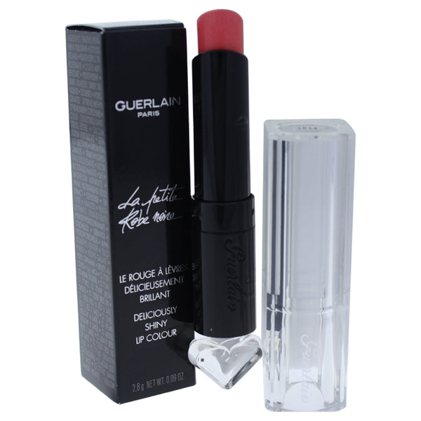 Guerlain La Petite Robe Noire Deliciously Shiny Lip Colour - # 072 Rose Pompon by Guerlain for Women - 0.09 oz Lipstick