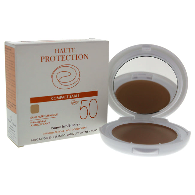 Avene High Protection Tinted Compact SPF 50 - Beige by Avene for Women - 0.35 oz Compact