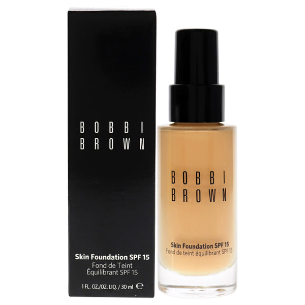 Bobbi Brown Skin Foundation SPF 15 - 4.5 Warm Natural by Bobbi Brown for Women - 1 oz Foundation