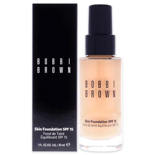 Bobbi Brown Skin Foundation SPF 15 - 4 Natural by Bobbi Brown for Women - 1 oz Foundation