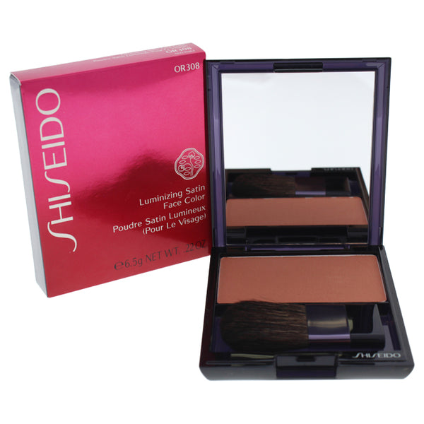 Shiseido Luminizing Satin Face Color - # OR308 Starfish by Shiseido for Women - 0.22 oz Blush