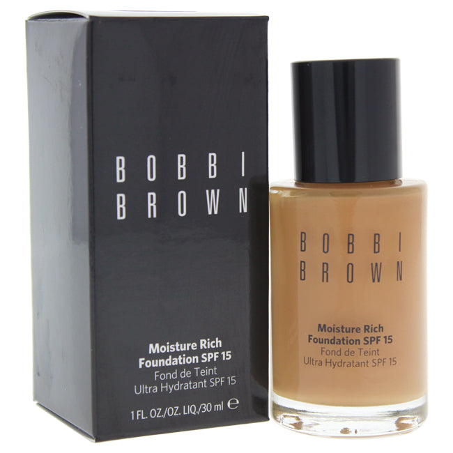 Bobbi Brown Moisture Rich Foundation SPF 15 - # 06 Golden by Bobbi Brown for Women - 1 oz Foundation