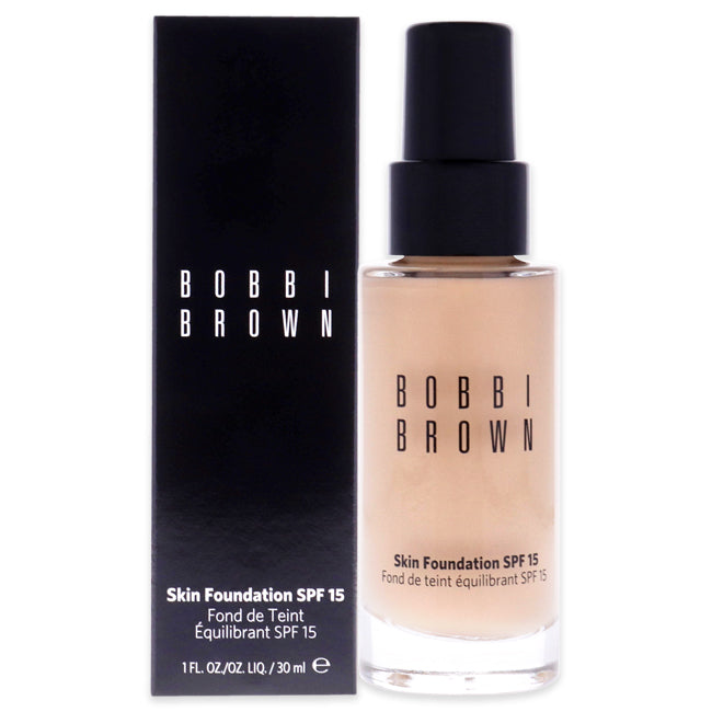 Bobbi Brown Skin Foundation SPF 15 - 2.5 Warm Sand by Bobbi Brown for Women - 1 oz Foundation