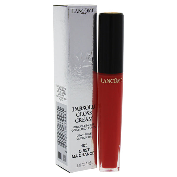 Lancome LAbsolu Gloss Cream Lip Gloss - # 105 Cest Ma Chance! by Lancome for Women - 0.27 oz Lip Gloss