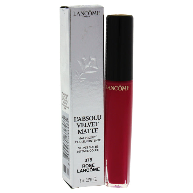 Lancome LAbsolu Velvet Matte Lip Gloss - # 378 Rose Lancome by Lancome for Women - 0.27 oz Lip Gloss