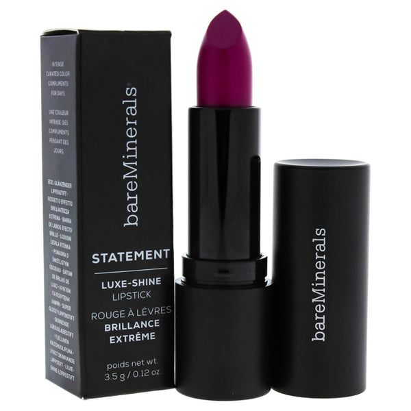 bareMinerals Statement Luxe-Shine Lipstick - Frenchie by bareMinerals for Women - 0.12 oz Lipstick