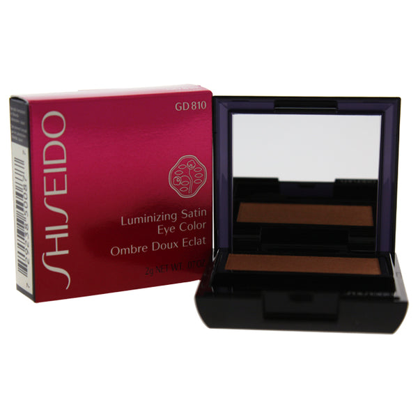 Shiseido Luminizing Satin Eye Color - # GD810 Bullion by Shiseido for Women - 0.07 oz Eyeshadow