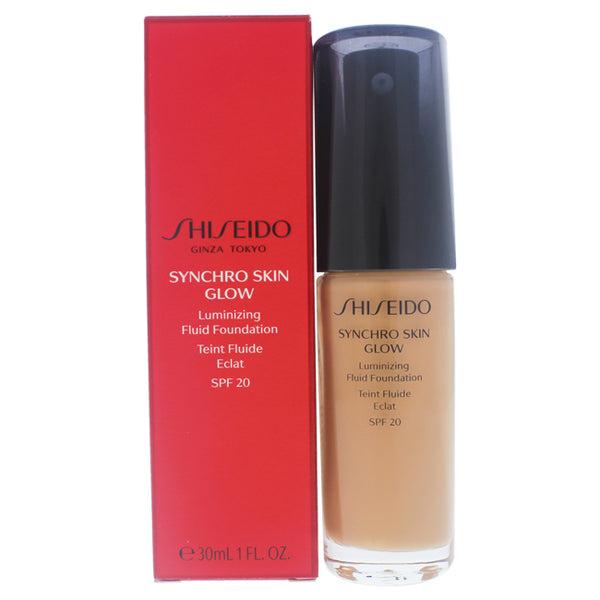 Shiseido Synchro Skin Glow Luminizing Fluid Foundation SPF 20 - 05 Golden by Shiseido for Women - 1 oz Foundation