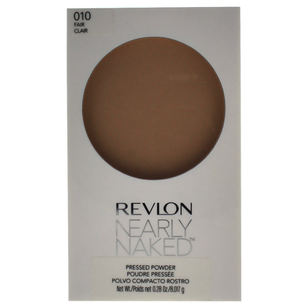 Revlon Nearly Naked Pressed Powder - # 010 Fair by Revlon for Women - 0.28 oz Powder