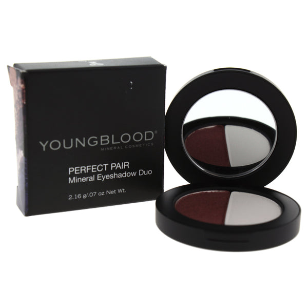Youngblood Perfect Pair Mineral Eyeshadow Duo - Virtue by Youngblood for Women - 0.07 oz Eyeshadow