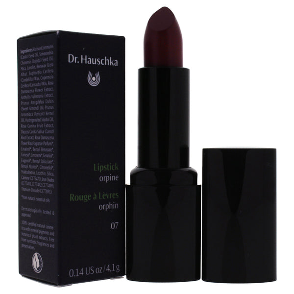Dr. Hauschka Lipstick - # 07 Orpine by Dr. Hauschka for Women - 0.14 oz Lipstick