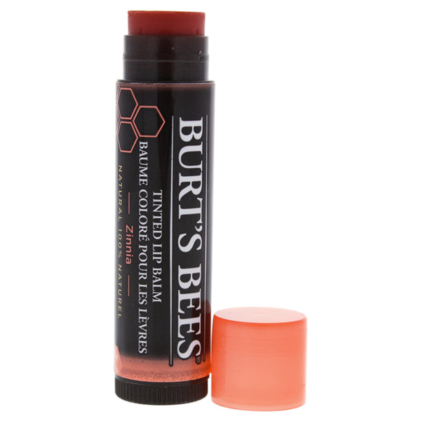 Burts Bees Tinted Lip Balm - Zinnia by Burts Bees for Women - 0.15 oz Lip Balm