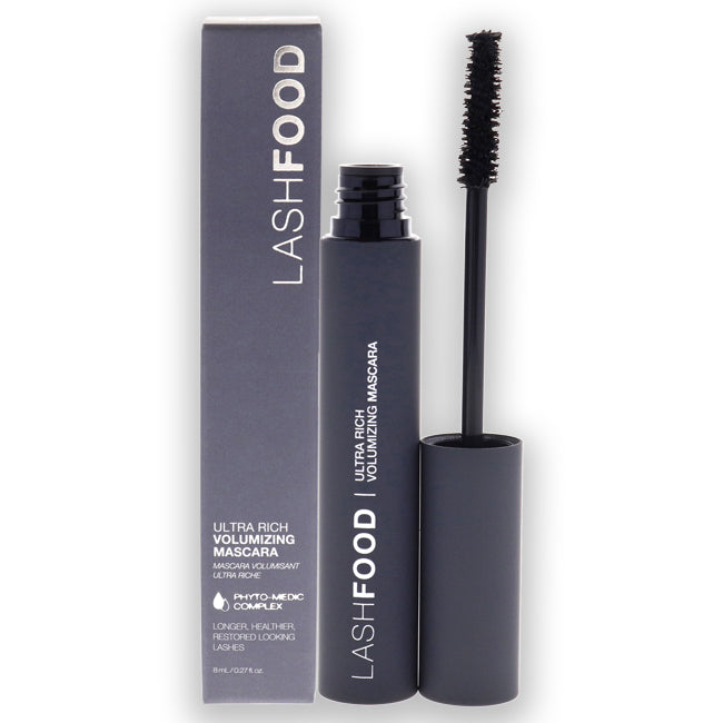 LashFood Ultra Rich Volumizing Mascara - Black by LashFood for Women - 0.27 oz Mascara