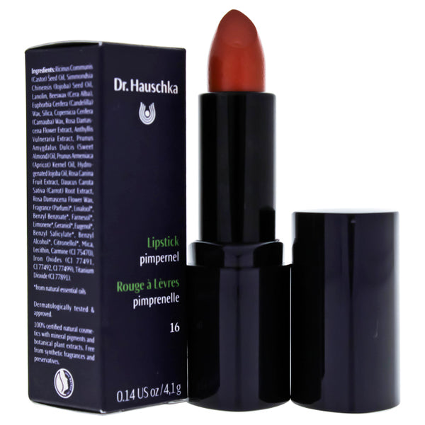 Dr. Hauschka Lipstick - # 16 Pimpernel by Dr. Hauschka for Women - 0.14 oz Lipstick