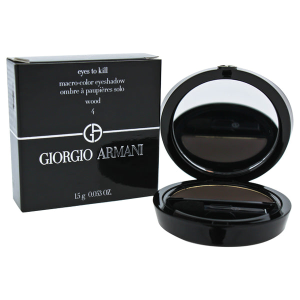 Giorgio Armani Eyes to Kill Macro-Color Eyeshadow - 04 Wood by Giorgio Armani for Women - 0.061 oz Eyeshadow