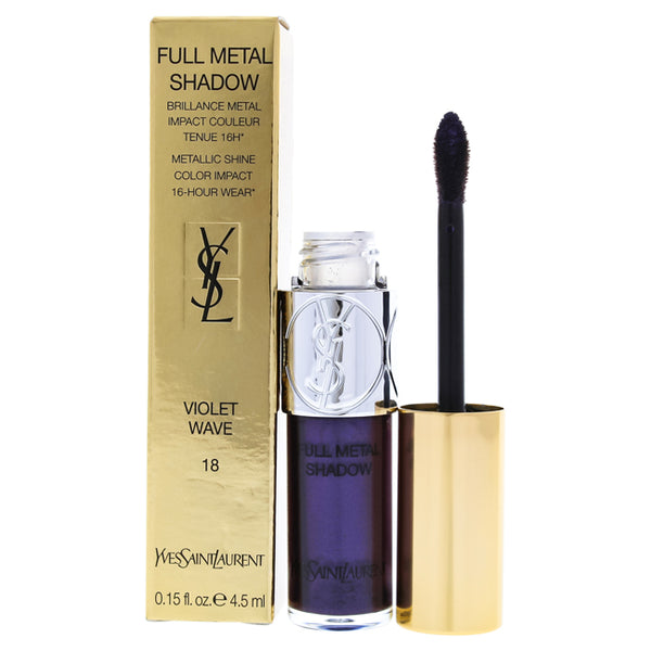 Yves Saint Laurent Full Metal Shadow - 18 Violet Wave by Yves Saint Laurent for Women - 0.15 oz Eyeshadow