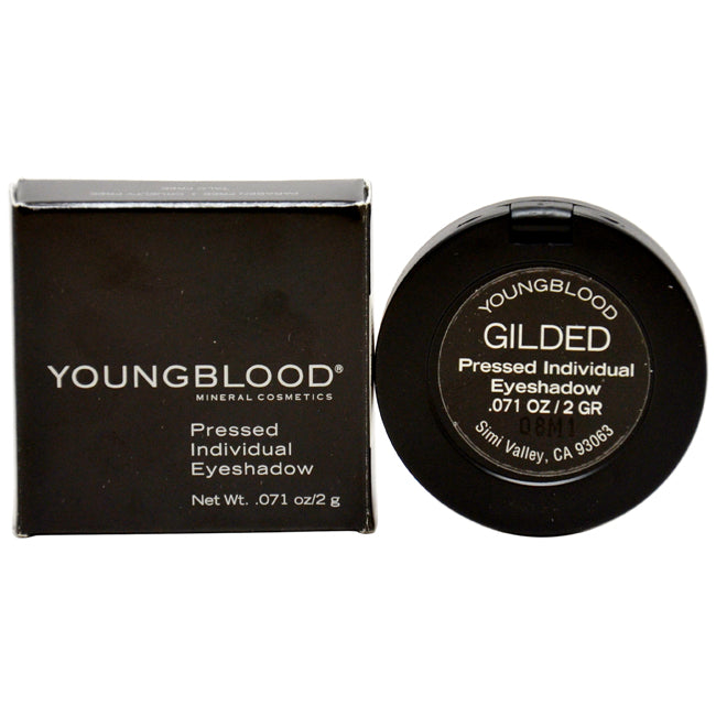 Youngblood Pressed Individual Eyeshadow - Gilded by Youngblood for Women - 0.071 oz Eyeshadow