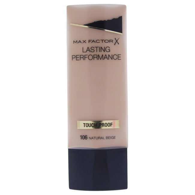 Max Factor Lasting Performance Long Lasting Foundation - 106 Natural Beige by Max Factor for Women - 1.18 oz Foundation