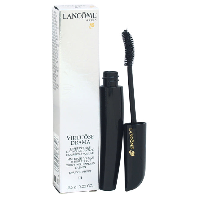 Lancome Virtuose Drama Curvy Voluminous Lashes Mascara - # 01 Drama Black by Lancome for Women - 0.1 oz Mascara