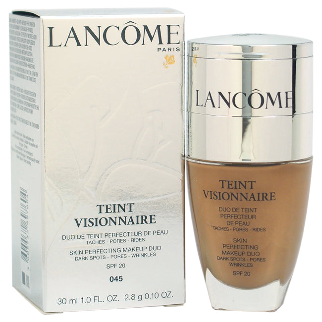 Lancome Teint Visionnaire Skin Perfecting Makeup Duo - # 045 Sable Beige by Lancome for Women - 1 oz Foundation