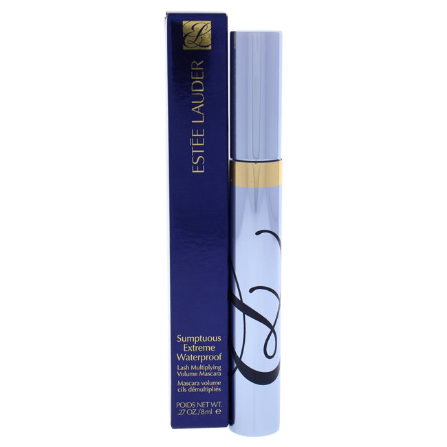 Estee Lauder Sumptuous Extreme Waterproof Lash Multiplying Volume Mascara - 01 Extreme Black by Estee Lauder for Women - 0.27 oz Mascara