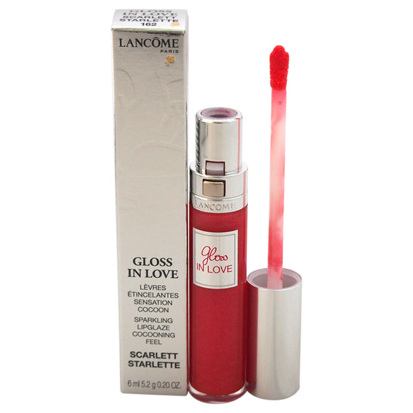 Lancome Gloss In Love Lipglaze - # 162 Scarlett Starlette by Lancome for Women - 0.2 oz Lipglaze