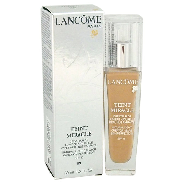 Lancome Teint Miracle Natural Light Creator SPF 15 - # 03 Beige Diaphane by Lancome for Women - 1 oz Foundation