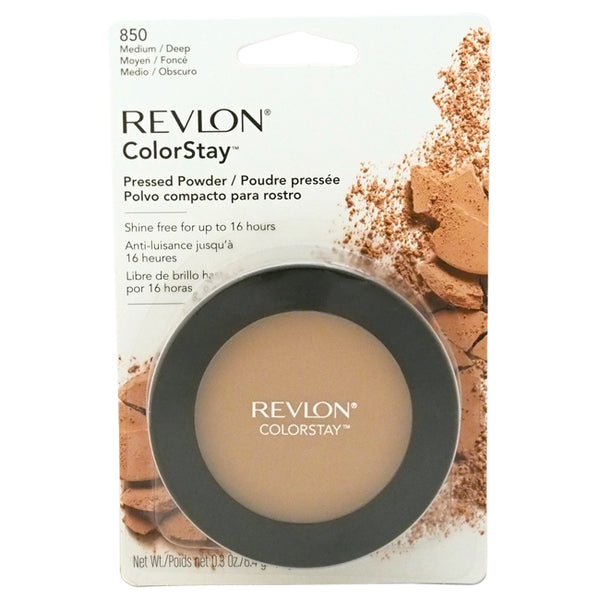Revlon ColorStay Pressed Powder - # 850 Medium/Deep by Revlon for Women - 0.3 oz Powder
