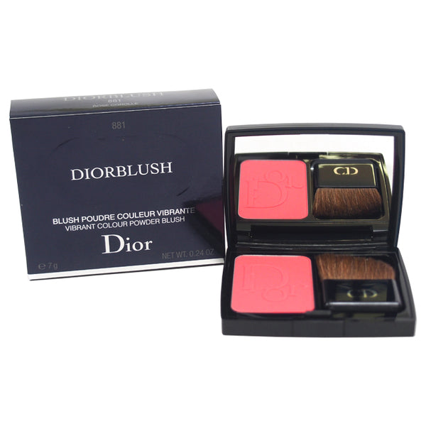 Christian Dior Diorblush Vibrant Colour Powder Blush - # 881 Rose Corolle by Christian Dior for Women - 0.24 oz Blush