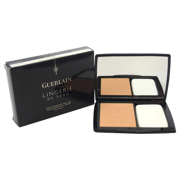 Guerlain Lingerie De Peau Nude Powder Foundation SPF 20 - # 13 Natural Rosy by Guerlain for Women - 0.35 oz Powder Foundation (Refillable)