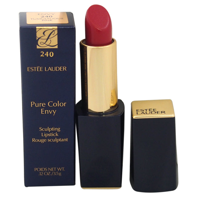 Estee Lauder Pure Color Envy Sculpting Lipstick - # 240 Tumultuous Pink by Estee Lauder for Women - 0.12 oz Lipstick