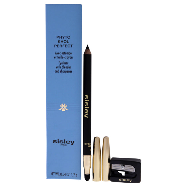 Sisley Phyto Khol Perfect Eyeliner With Blender and Sharpener - 1 Black by Sisley for Women - 0.04 oz Eyeliner