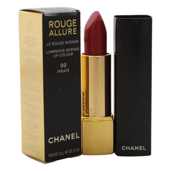 Chanel Rouge Allure Luminous Intense Lip Colour - 99 Pirate by Chanel for Women - 0.12 oz Lipstick