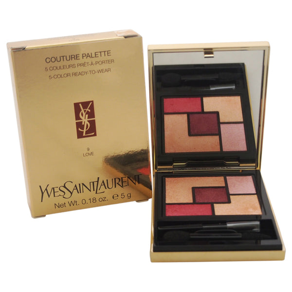 Yves Saint Laurent Couture Palette - 09 Love by Yves Saint Laurent for Women - 0.18 oz Eyeshadow