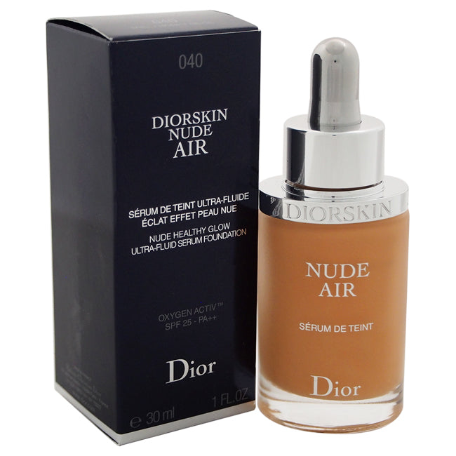 Christian Dior Diorskin Nude Air Serum Ultra-Fluid Serum Foundation SPF 25 - # 040 Honey Beige by Christian Dior for Women - 1 oz Foundation