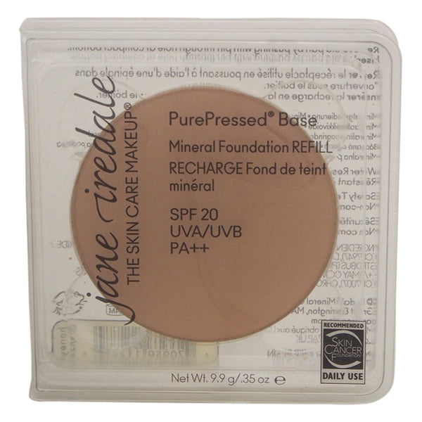 Jane Iredale PurePressed Base Mineral Foundation Refill SPF 20 - Honey Bronze by Jane Iredale for Women - 0.35 oz Foundation (Refill)