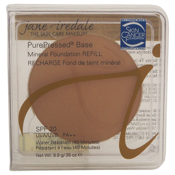 Jane Iredale PurePressed Base Mineral Foundation Refill SPF 20 - Teakwood by Jane Iredale for Women - 0.37 oz Foundation (Refill)