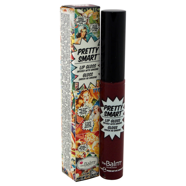 the Balm Pretty Smart Lip Gloss - Boom! by the Balm for Women - 0.219 oz Lip Gloss