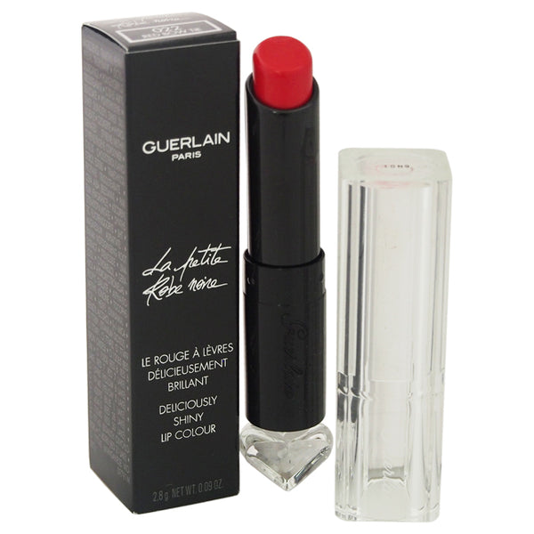 Guerlain La Petite Robe Noire Deliciously Shiny Lip Colour - # 022 Red Bow Tie by Guerlain for Women - 0.09 oz Lipstick