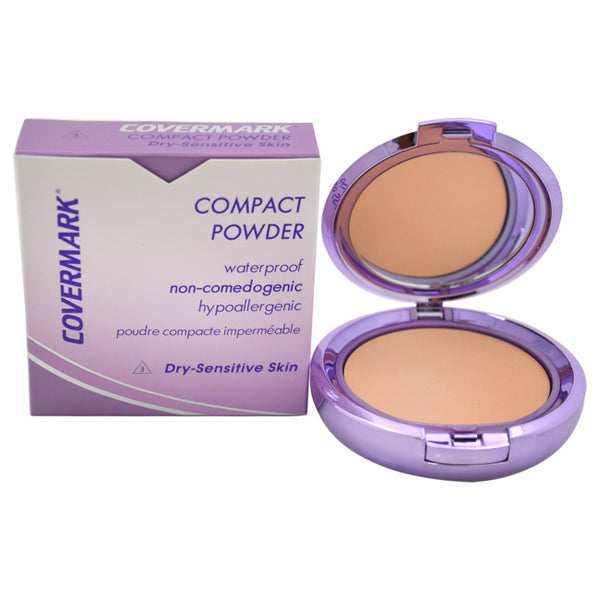 Covermark Compact Powder Waterproof - # 3 - Dry Sensitive Skin by Covermark for Women - 0.35 oz Powder
