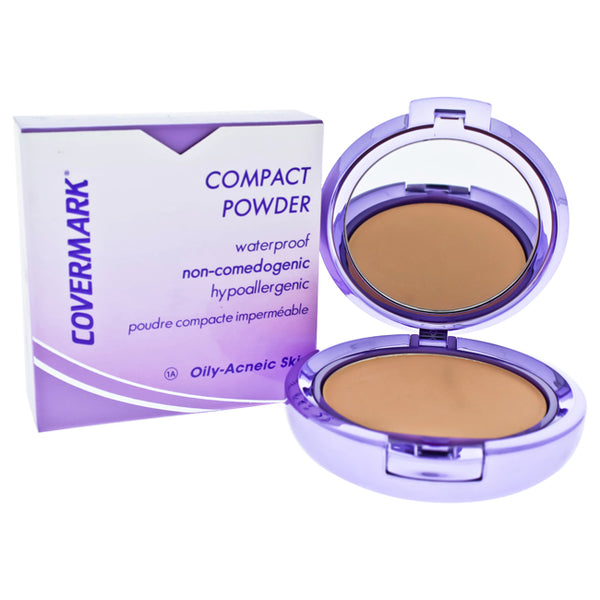 Covermark Compact Powder Waterproof - 1A - Oily-Acneic Skin by Covermark for Women - 0.35 oz Powder
